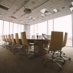 Conference room for general meeting