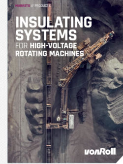 Titelbild der Broschüre "Insulating Systems fpr High Voltage rotating Machines"
