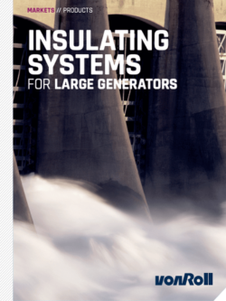 Titelbild der Broschüre "Insulating Systems for large Generators"