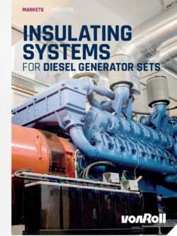 Beitragsbild Broschüre "Insulating Systems for Diesel Generator Sets"