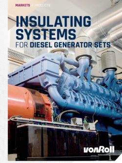Cover der Broschüre "insulating systems for diesel generator sets"