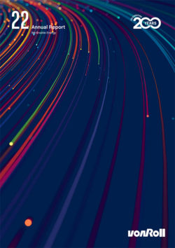 Annual Report Von Roll 2022 title