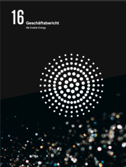 Deckblatt Geschäftsbericht 2016